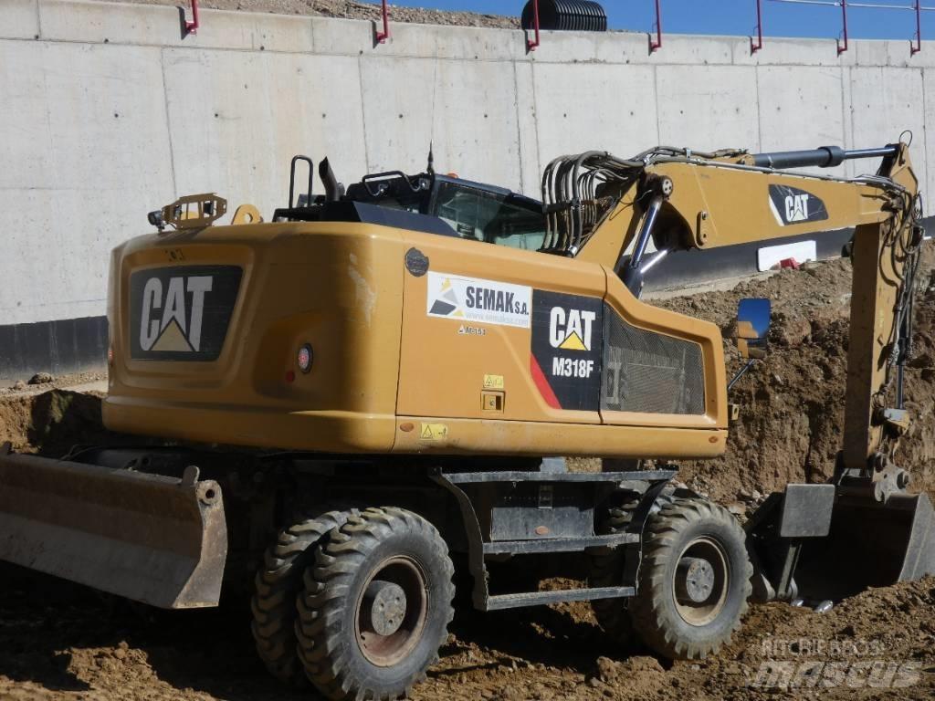 CAT M 318 F Escavadoras de rodas