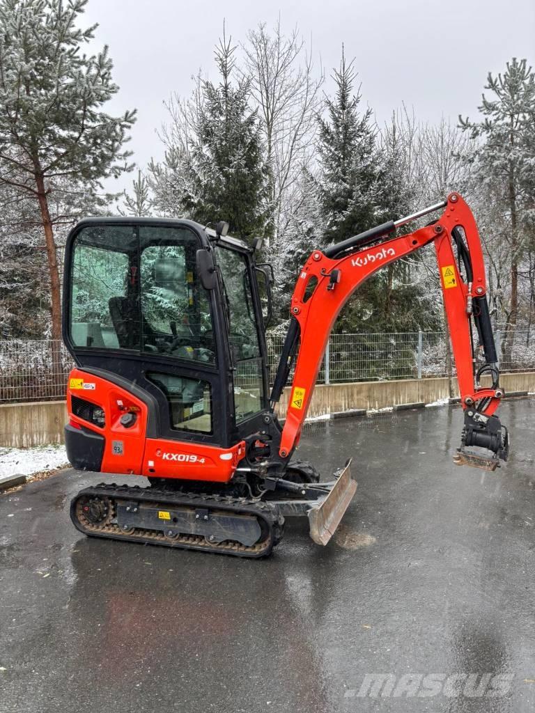 Kubota KX 019-4 Mini Escavadoras <7t