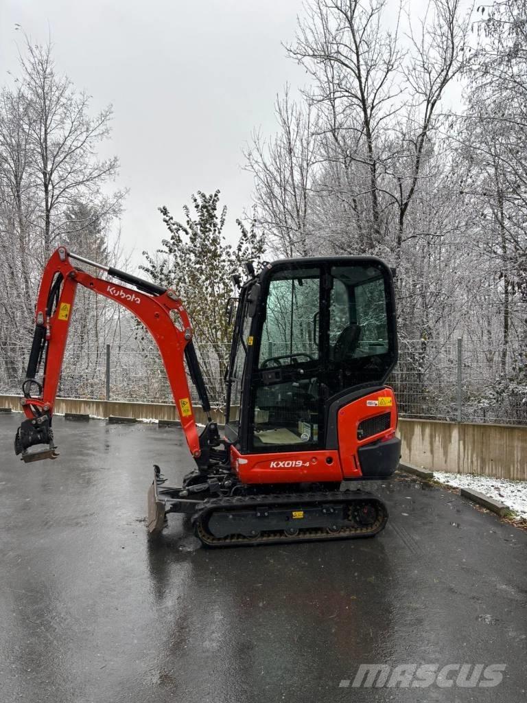 Kubota KX 019-4 Mini Escavadoras <7t