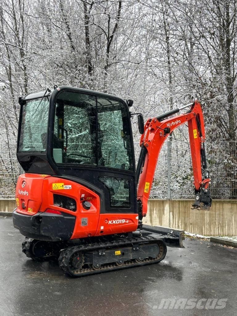 Kubota KX 019-4 Mini Escavadoras <7t