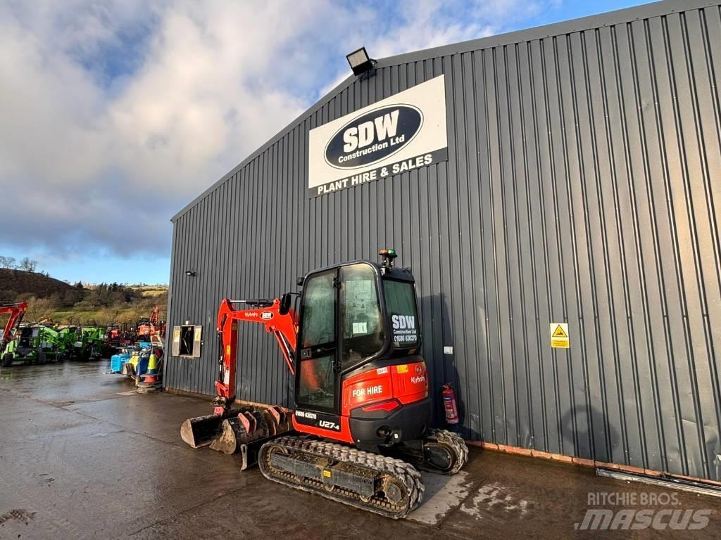 Kubota U 27-4 Mini Escavadoras <7t