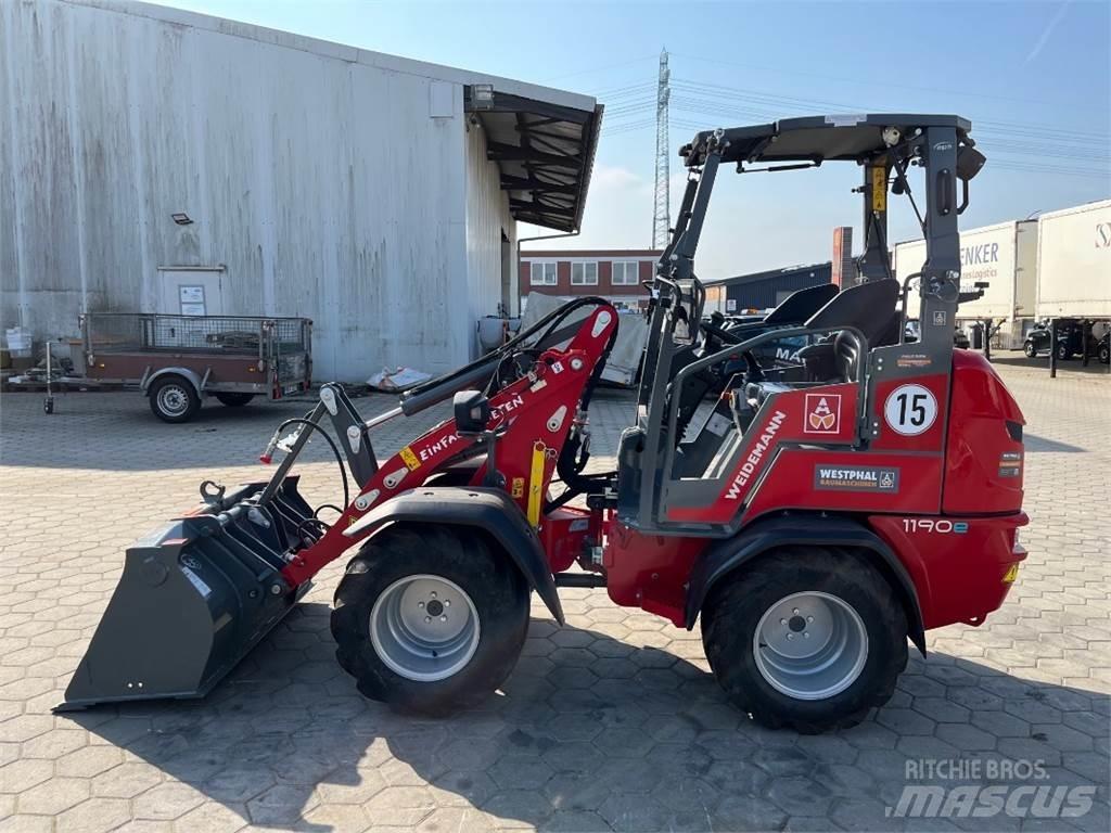 Weidemann WM1190E Pás carregadoras de rodas
