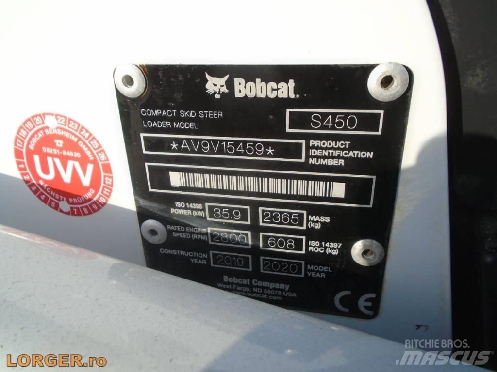 Bobcat S 450 Carregadoras de direcção deslizante
