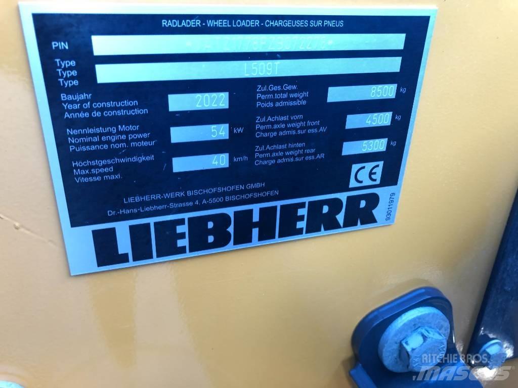 Liebherr L509 Tele Carregadoras rodas telescópicas