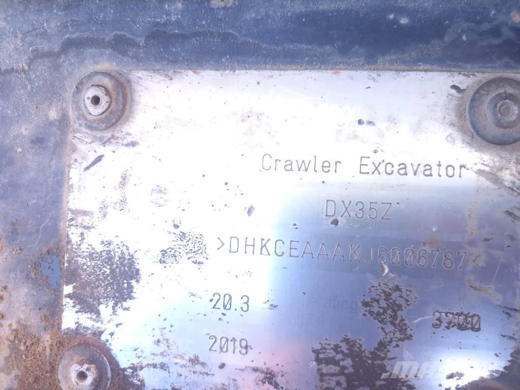 Doosan DX 35 Z Mini Escavadoras <7t