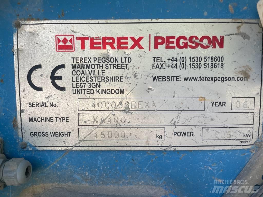 Terex Pegson XA 400 Britadores móveis