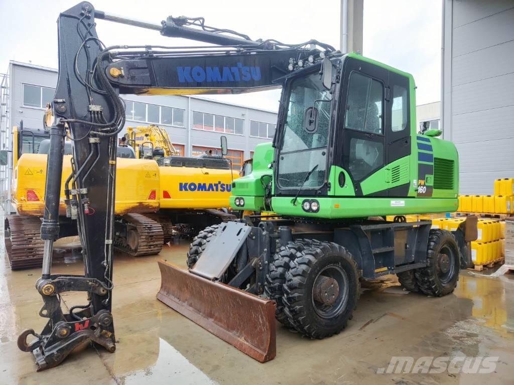 Komatsu PW 160-11 Escavadoras de rodas