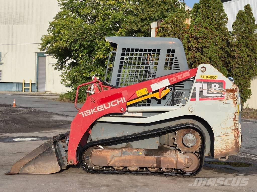Takeuchi TL 8 Carregadoras de direcção deslizante