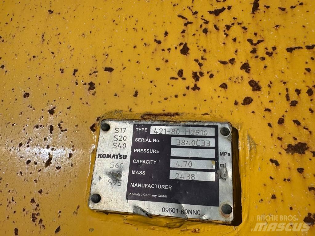 Komatsu WA 475-10 Pás carregadoras de rodas