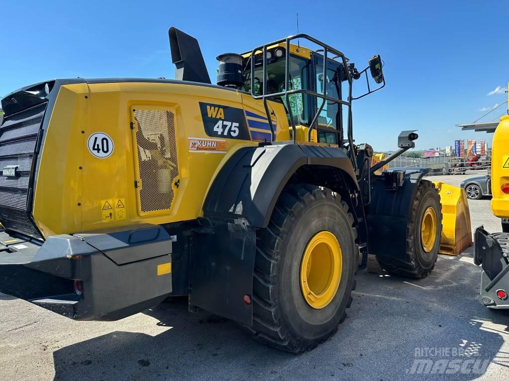 Komatsu WA 475-10 Pás carregadoras de rodas