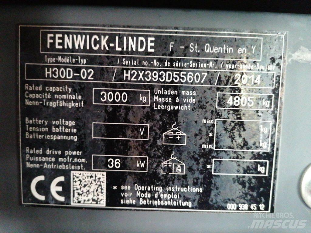 Linde H30D-02 Empilhadores Diesel