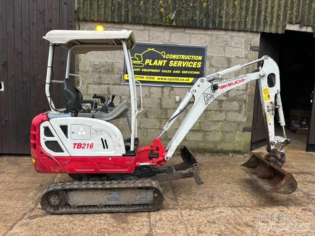 Takeuchi TB 216 Mini Escavadoras <7t