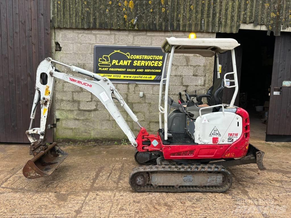 Takeuchi TB 216 Mini Escavadoras <7t