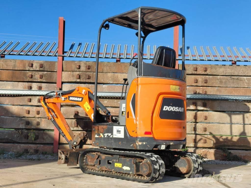 Doosan DX17Z Mini Escavadoras <7t