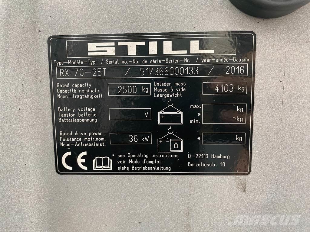Still RX70-25T Empilhadores a gás