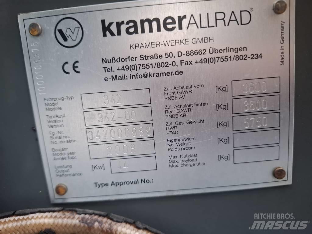 Kramer 380 Pás carregadoras de rodas