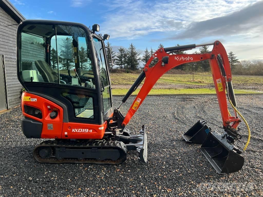Kubota KX 019-4 Mini Escavadoras <7t