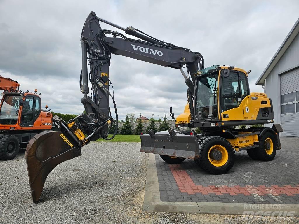 Volvo EW 160 D Escavadoras de rodas