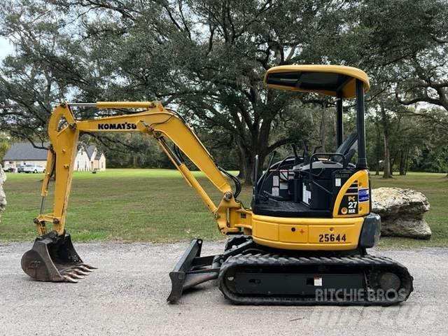 Komatsu PC27MR-2 Mini Escavadoras <7t