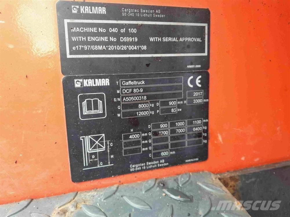 Kalmar DCF80-9 Empilhadores Diesel