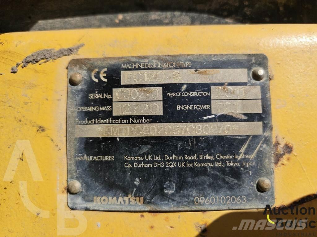 Komatsu PC130-8 Escavadoras de rastos