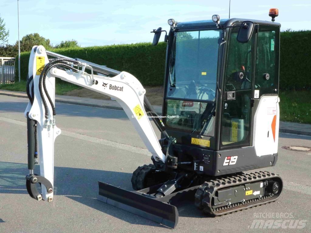 Bobcat E 19 Mini Escavadoras <7t