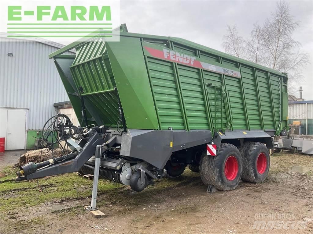Fendt tigo 75 vr Outros Semi Reboques