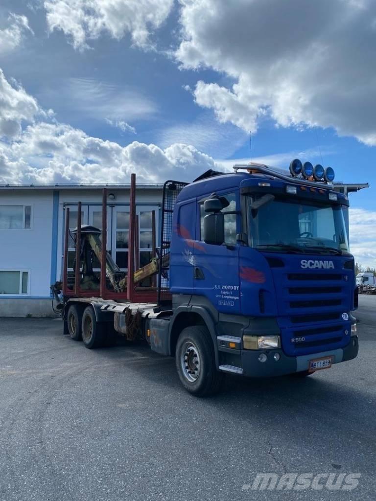 Scania R 16 Camiões de transporte de troncos