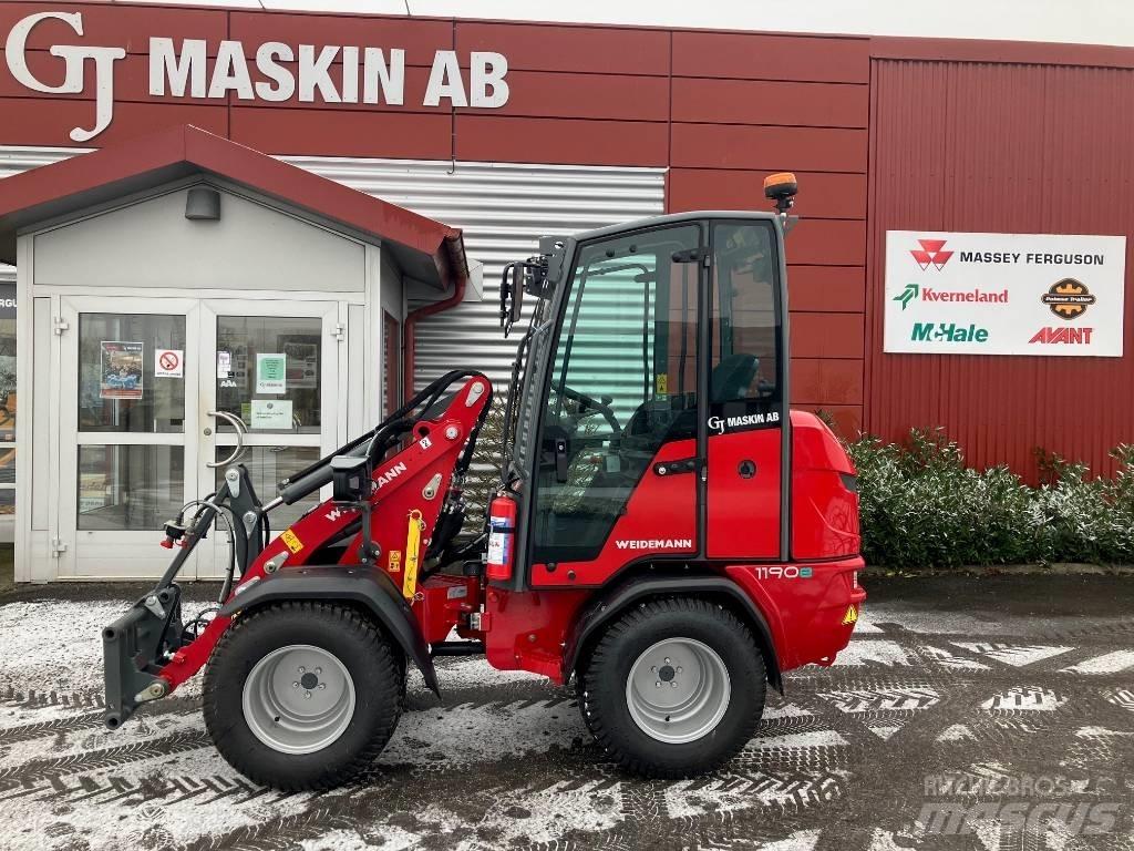 Weidemann 1190e Carregadoras de direcção deslizante