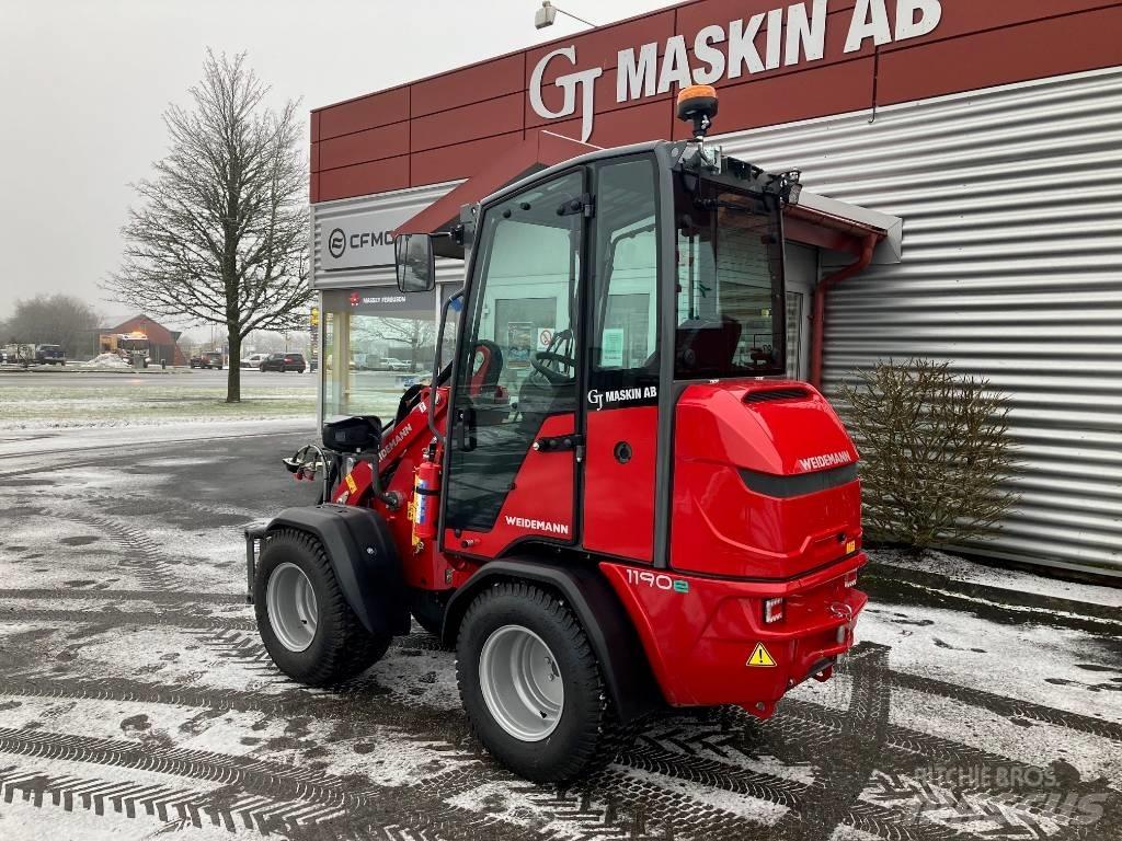 Weidemann 1190e Carregadoras de direcção deslizante