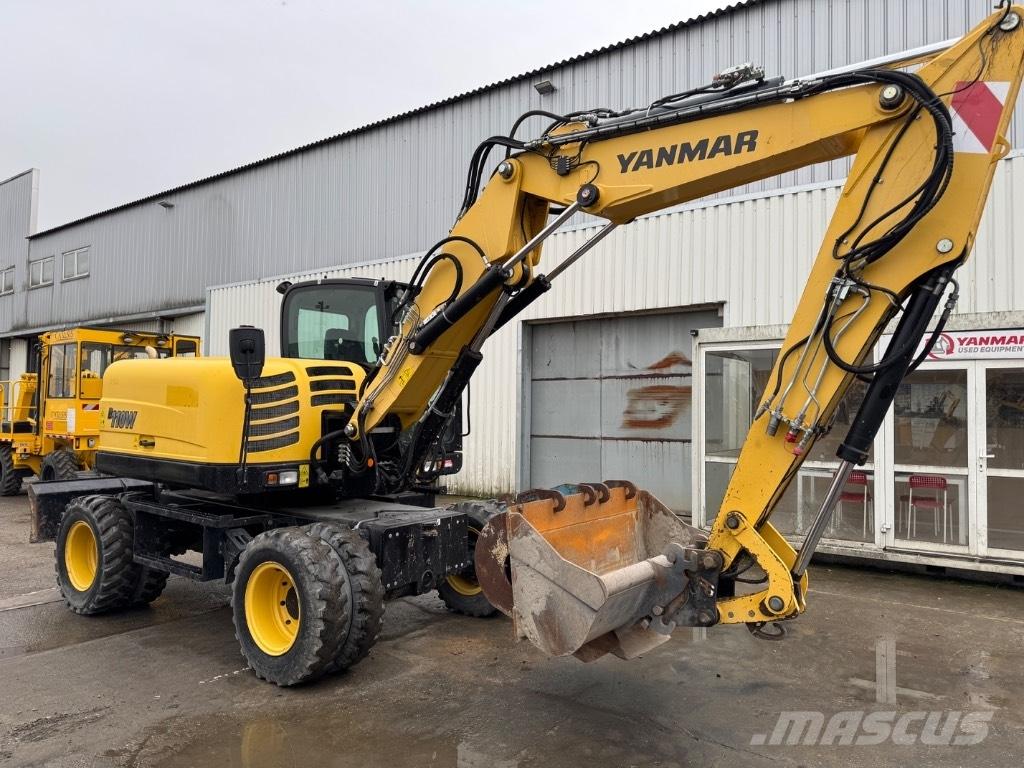 Yanmar B110W (40518) Escavadoras de rodas