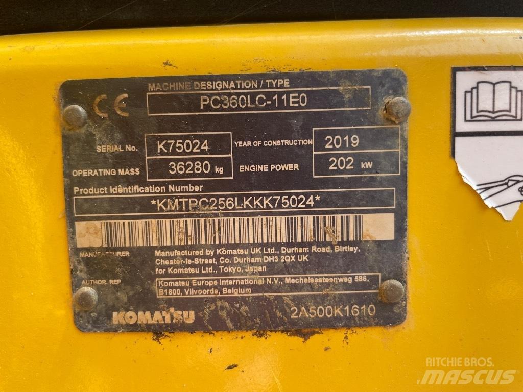Komatsu PC 360 LC-11 Escavadoras de rastos