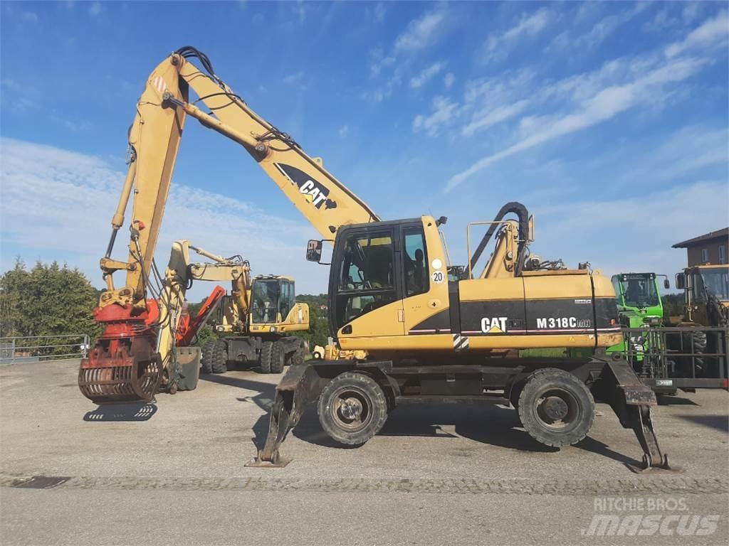 CAT M318C MH Escavadoras de rodas