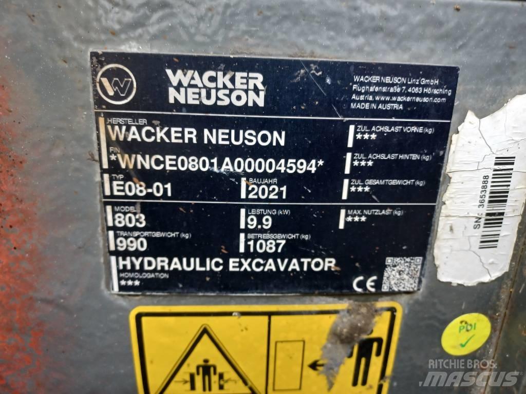 Wacker Neuson 803 Escavadoras de rastos