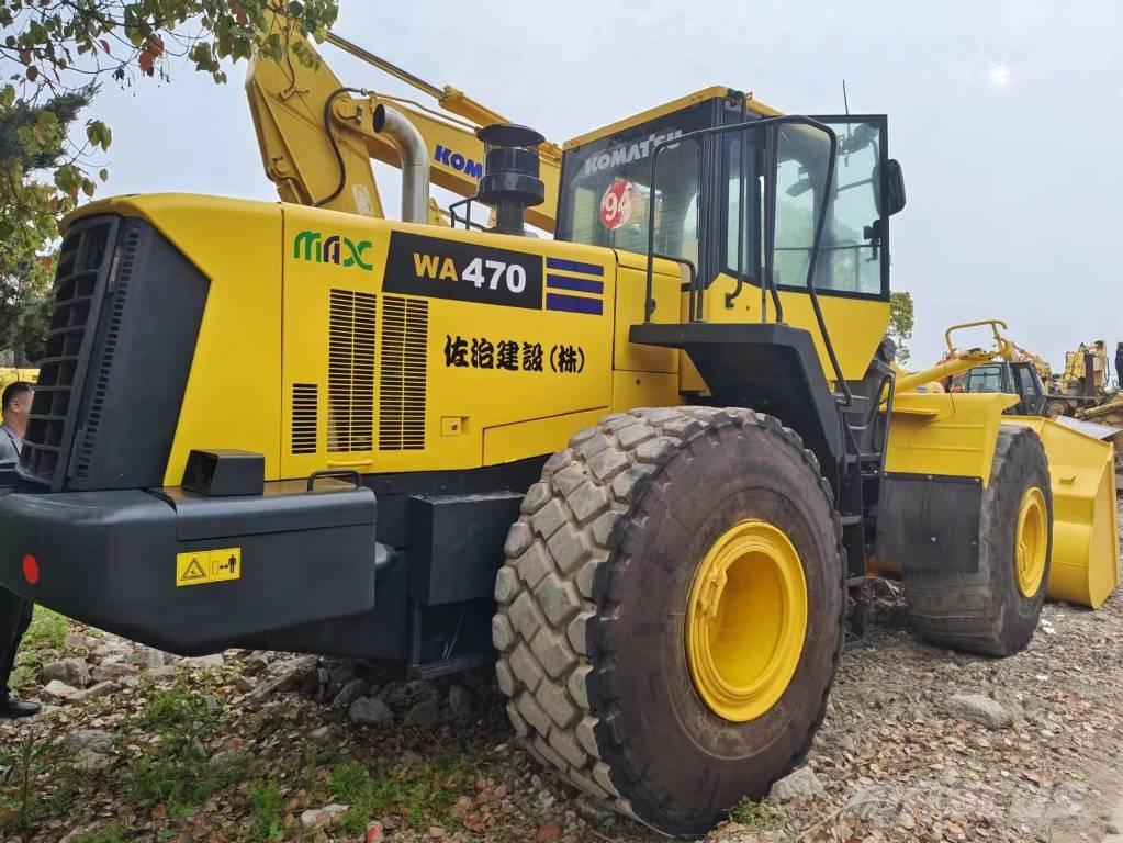 Komatsu WA 470-6 Pás carregadoras de rodas