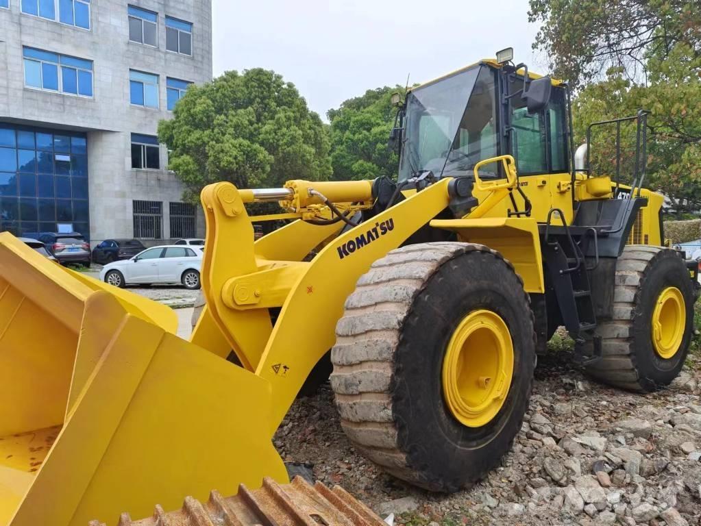 Komatsu WA 470-6 Pás carregadoras de rodas
