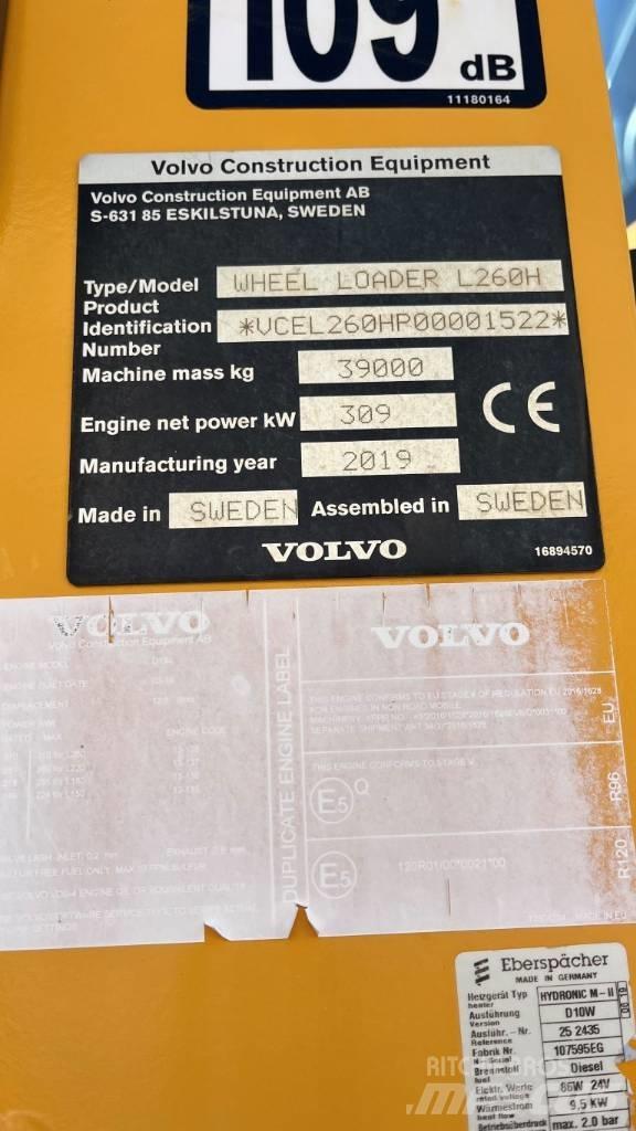Volvo L260H Pás carregadoras de rodas