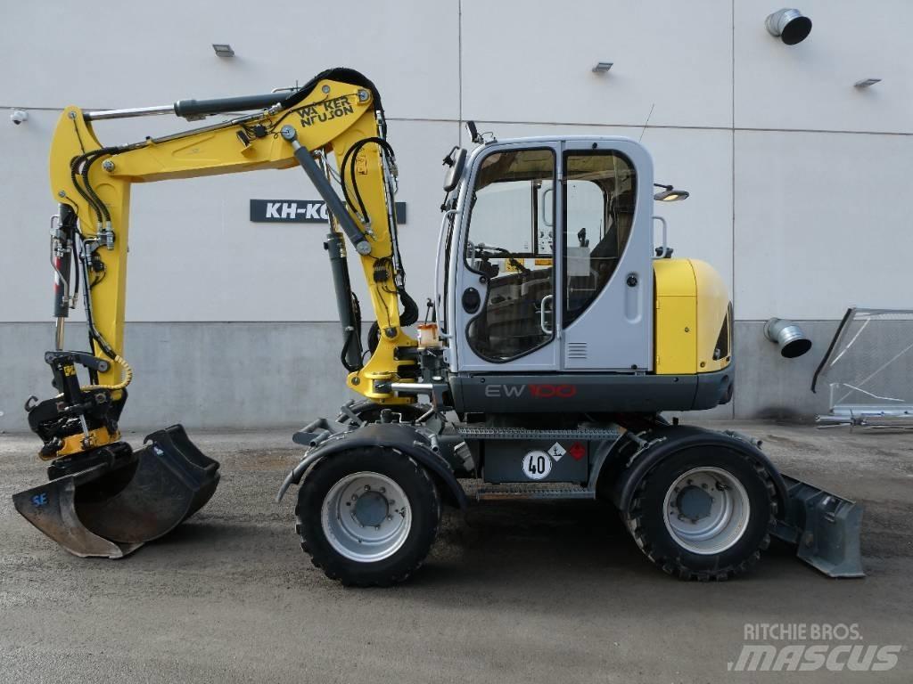 Wacker Neuson EW 100 Escavadoras de rodas
