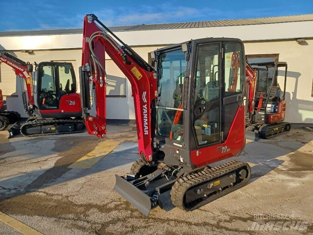 Yanmar SV19 Mini Escavadoras <7t