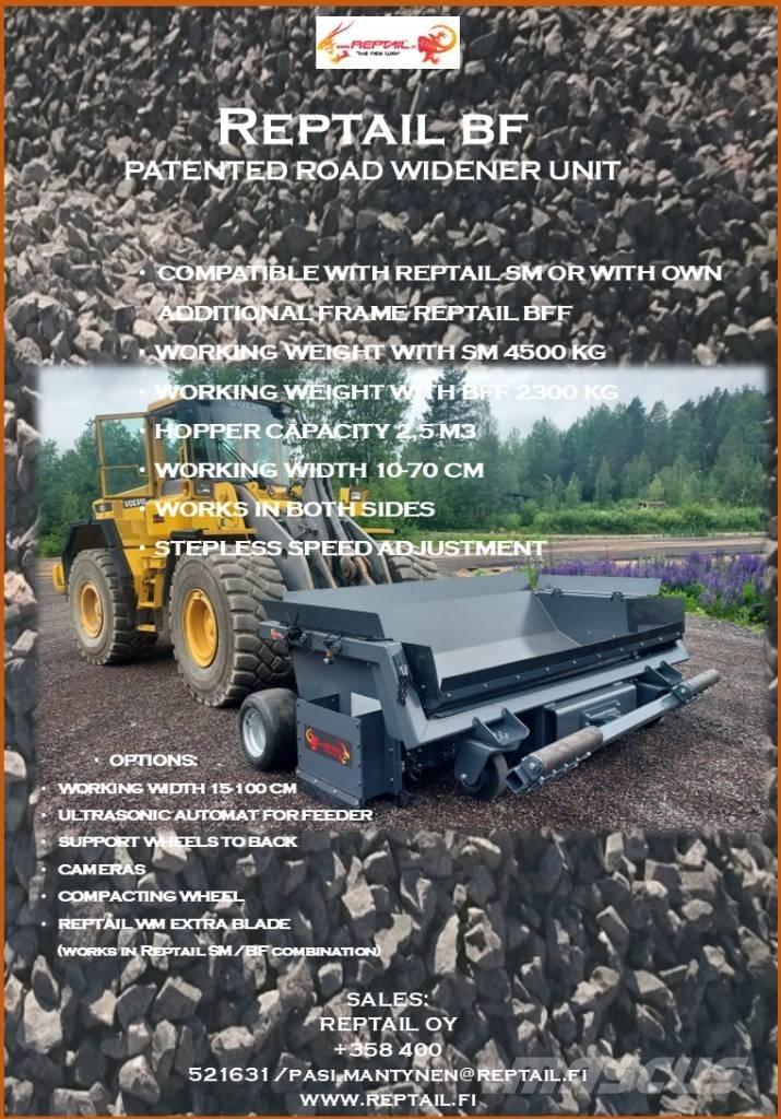Reptail Road widener Outros equipamentos construção via
