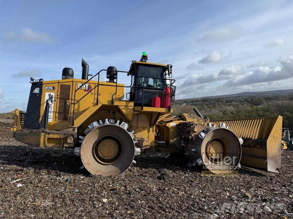 CAT 826 K Compactadores para terra