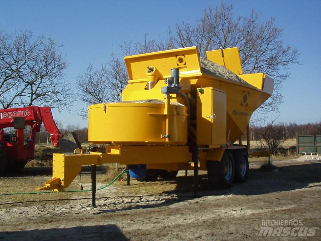  Fibo intercon B1200 Centrais de betão usadas