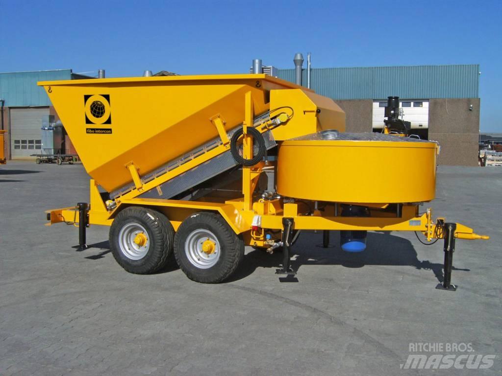  Fibo intercon B1200 Centrais de betão usadas