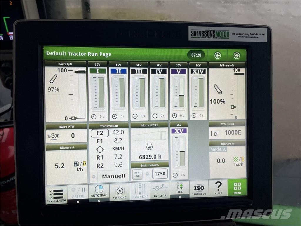 John Deere 7230R Tratores Agrícolas usados