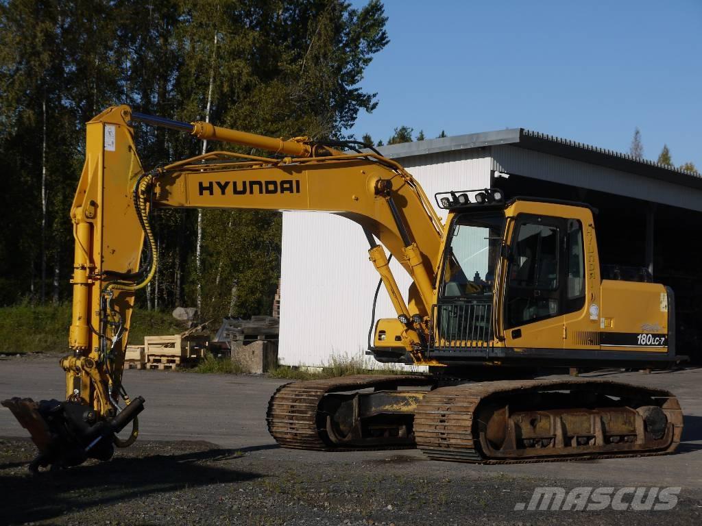 Hyundai R 180 LC-7 Escavadoras de rastos