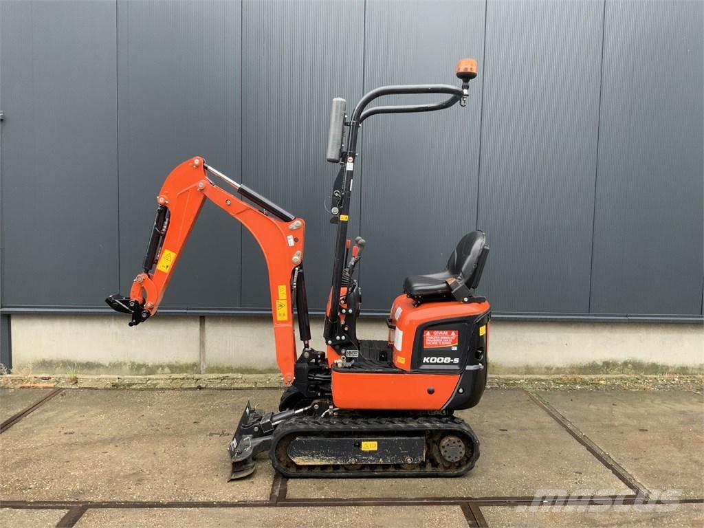 Kubota K 008-5 Mini Escavadoras <7t