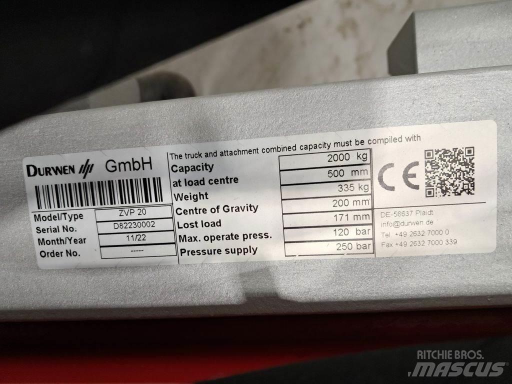 Durwen ZVP20 Grampos de forquilhas