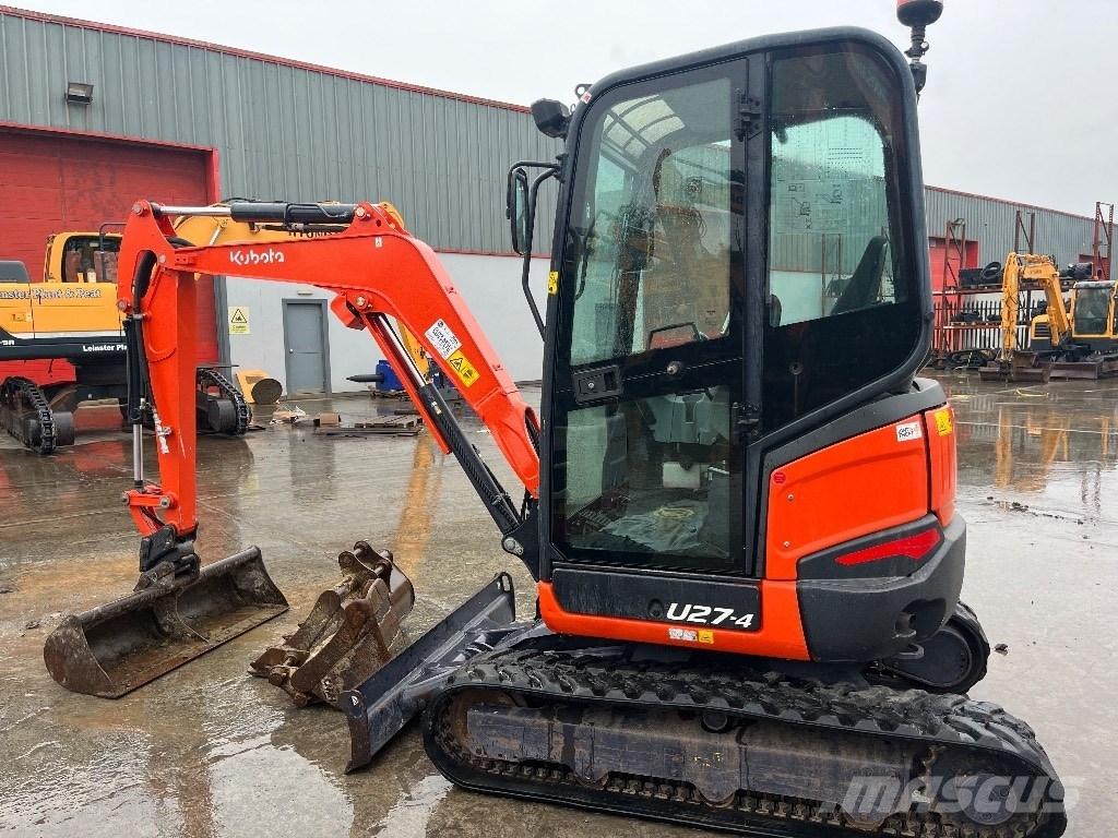 Kubota U 27-4 Mini Escavadoras <7t