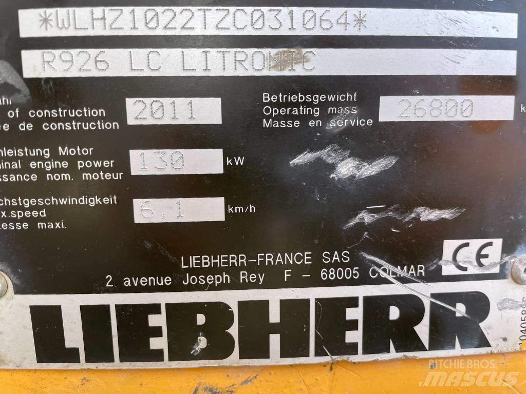 Liebherr R 926 LC Escavadoras de rastos