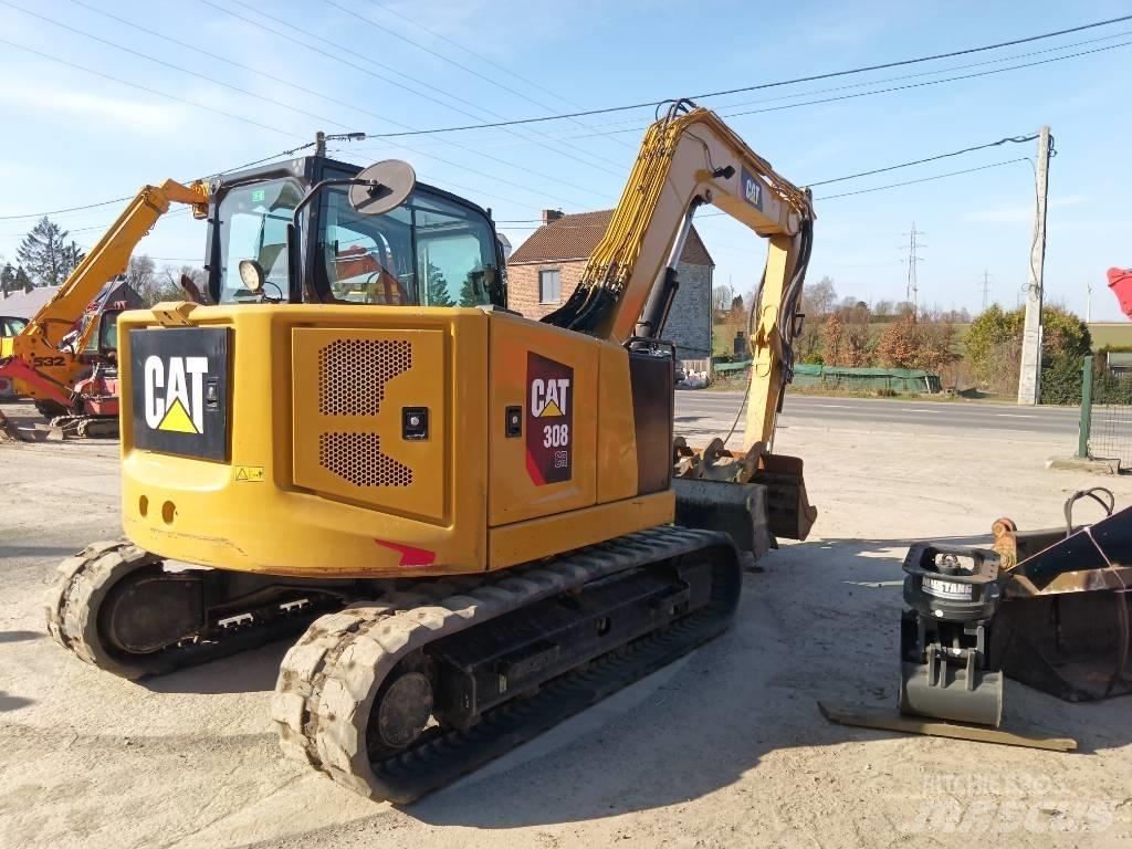 CAT 308 C CR Escavadoras Midi 7t - 12t